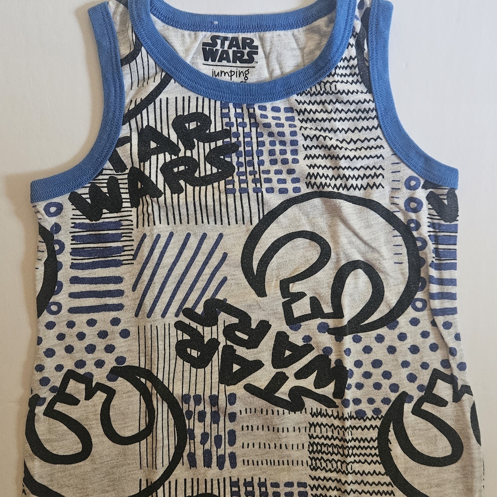 Star Wars Kids Tank Top - Blue and Gray